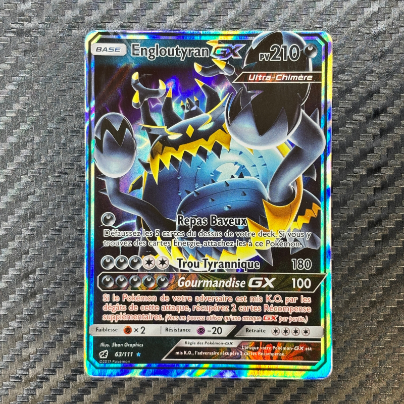 Engloutyran GX 63/111 - Invasion Carmin - EXC+