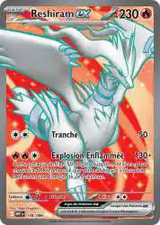 Reshiram 158/86 EV10.5 - Flamme Blanche - MINT