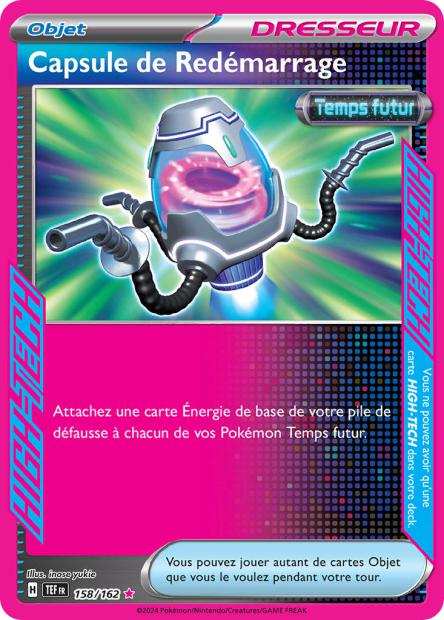 Capsule de Redémarrage 158/162 - Forces Temporelles