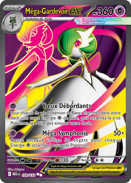 Méga-Gardevoir ex 159/132 Méga-évolution