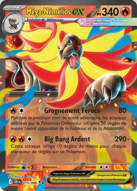 Méga-Némélios ex 015/086 Chaos Ascendant