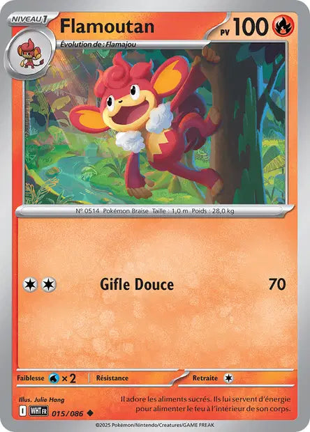 Flamoutan 015/086 Flamme Blanche – Pokeball