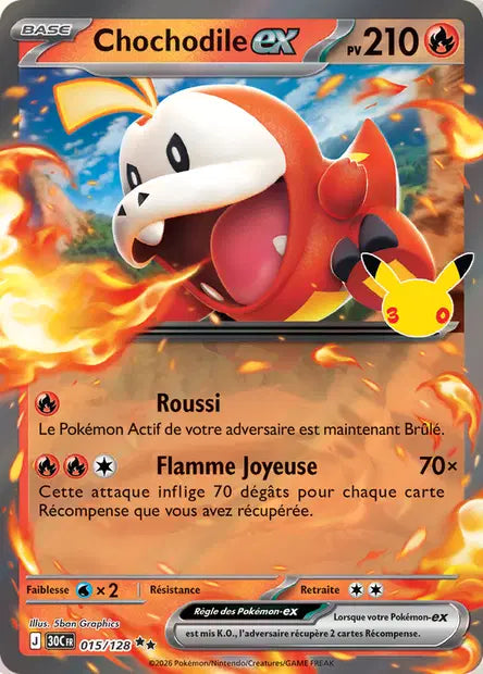 Chochodile ex 015/128 30ème anniversaire