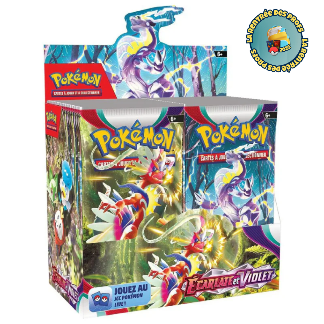 Display Pokémon EV1 Écarlate & Violet  - 36 Boosters Scellés [FR]