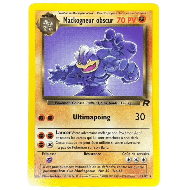 Mackogneur obscur 27/82 - Team Rocket - NM