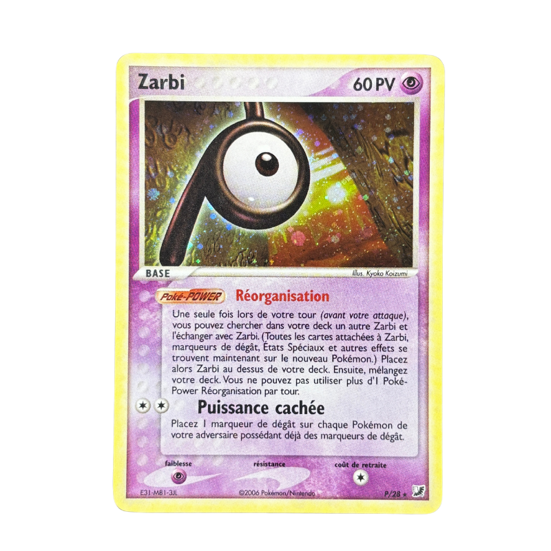 Zarbi P P/28 - Forces cachées - MINT