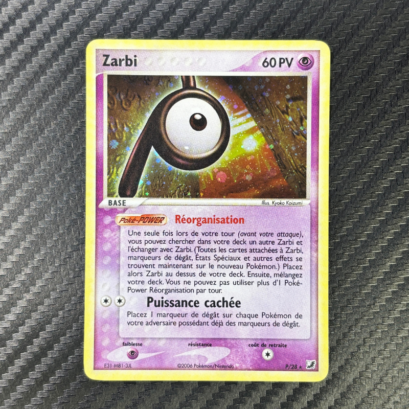 Zarbi P P/28 - Forces cachées - MINT