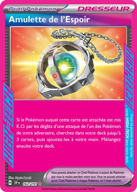 Amulette de l'Espoir 162/191 - Étincelles Déferlantes
