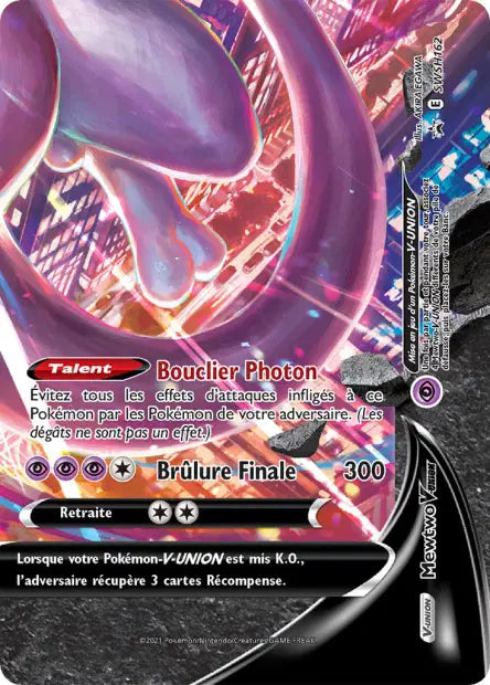 Mewtwo-V-UNION SWSH162 - Promo SWSH
