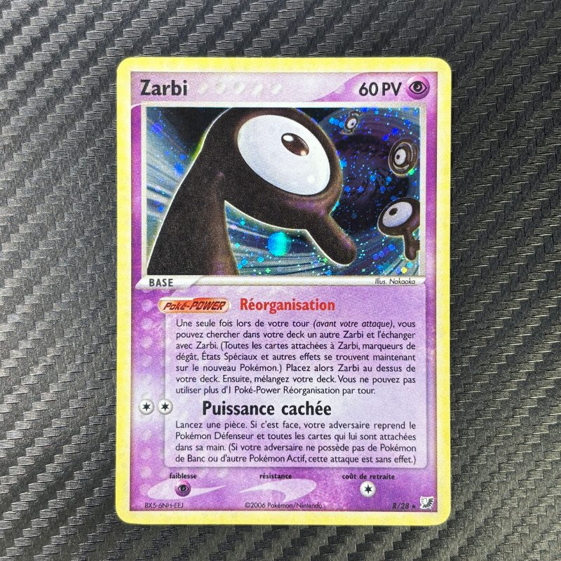 Zarbi R R/28 - Forces cachées - MINT