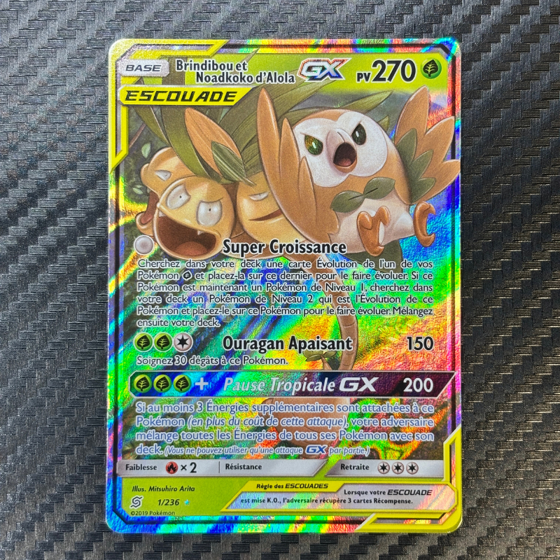 Brindibou et Noadkoko d’aloa GX 1/236  – Harmonies des Esprits -EXC+