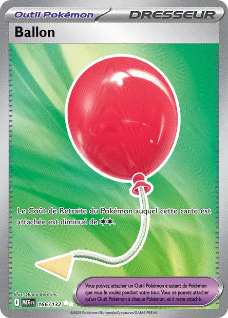 Ballon 166/132 Méga-évolution