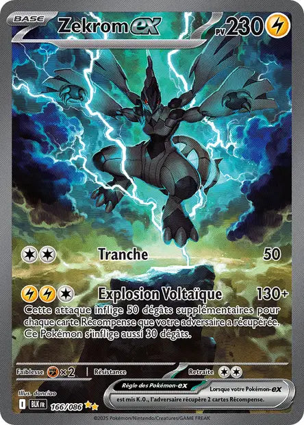 Zekrom 166/086 - Foudre Noire