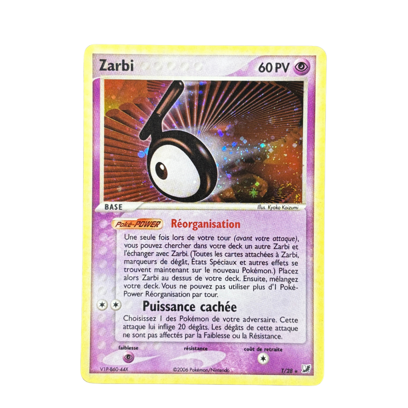 Zarbi T T/28 - Forces cachées - MINT