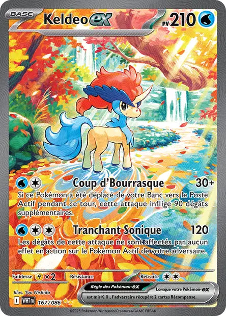 Keldeo 167/086 - Flamme blanche