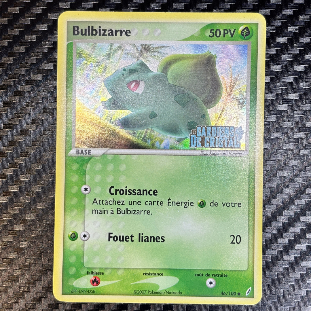 Bulbizarre 46/100 Gardiens de cristal - EXC+