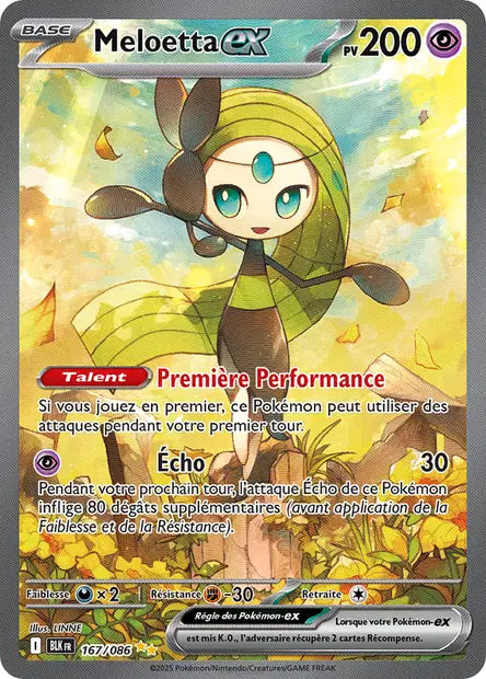 Meloetta 167/086 - Foudre Noire