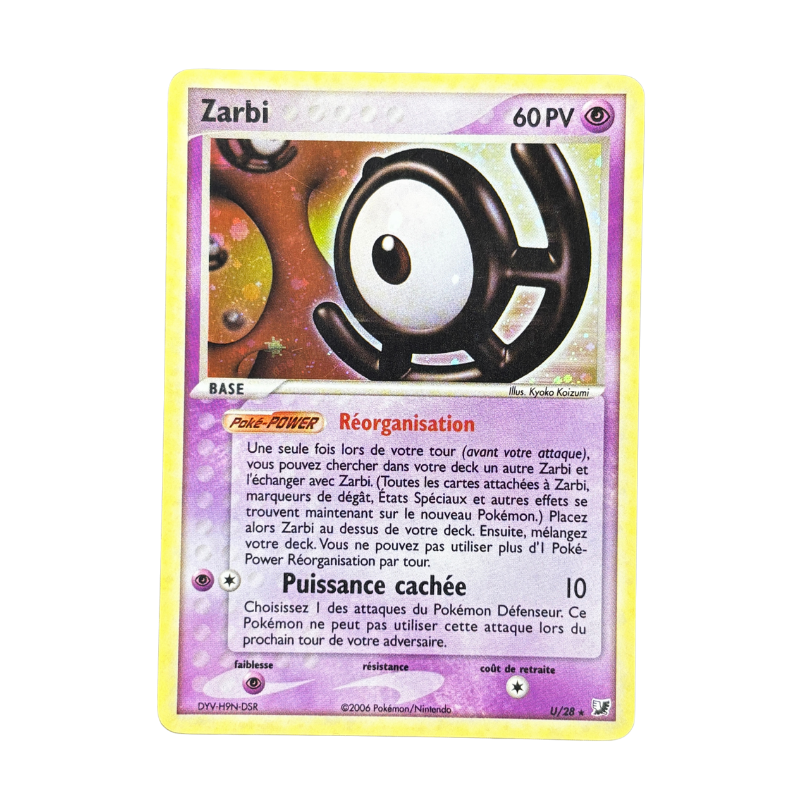 Zarbi U U/28 - Forces cachées - EXC+