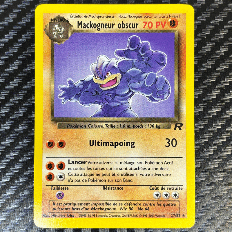 Mackogneur obscur 27/82 - Team Rocket - NM