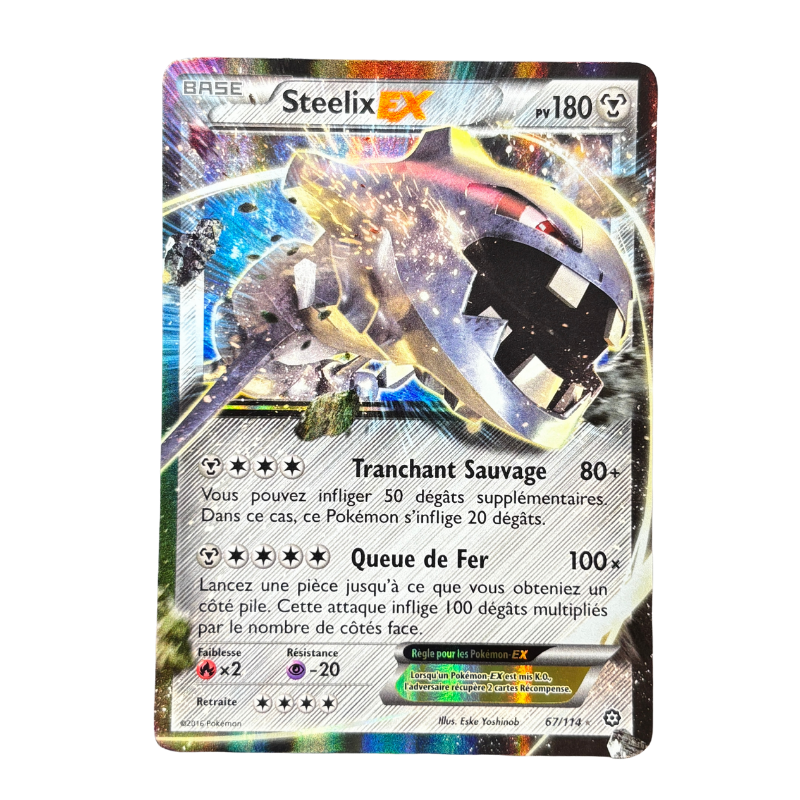 Steelix EX 67/114 - Offensive Vapeur - MINT