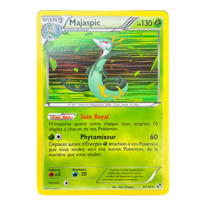 Majespic 6/114 – Noir et Blanc - NM