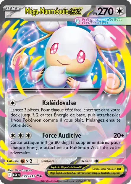 Méga-Nanméouïe ex 172/217 Héros Transcendants