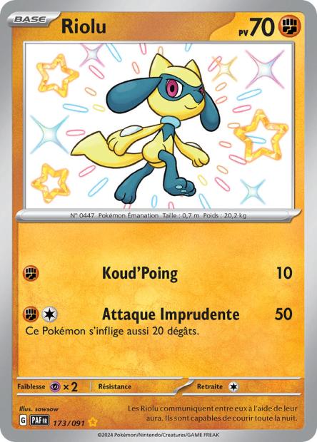 Riolu 173/091 - Destinées de Paldea