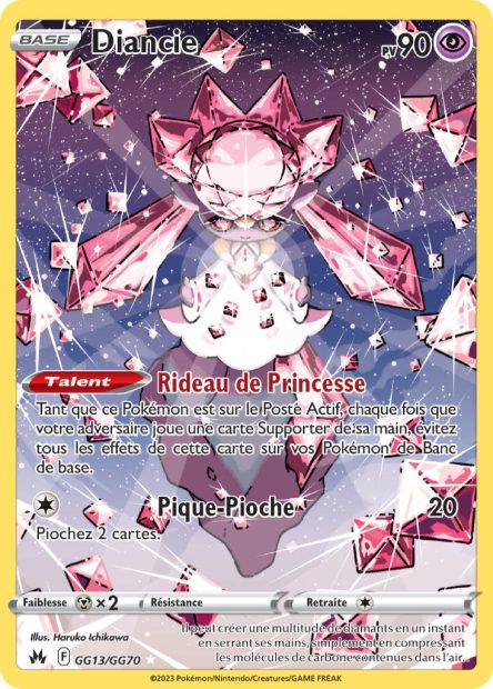 Diancie GG13/GG70 - Zénith Suprême