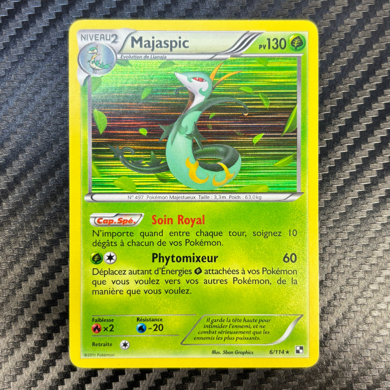 Majespic 6/114 – Noir et Blanc - NM