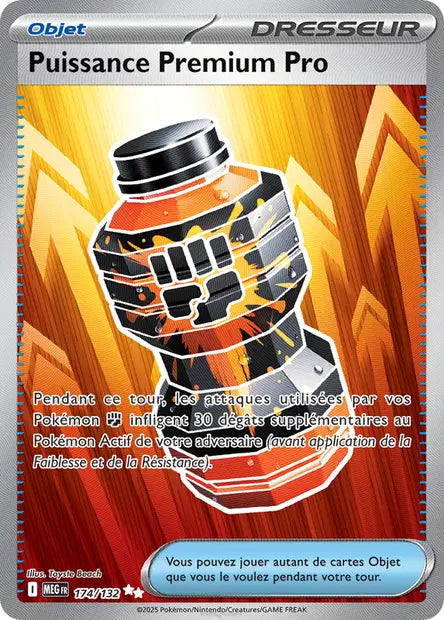 Puissance Premium Pro 174/132 Méga-évolution