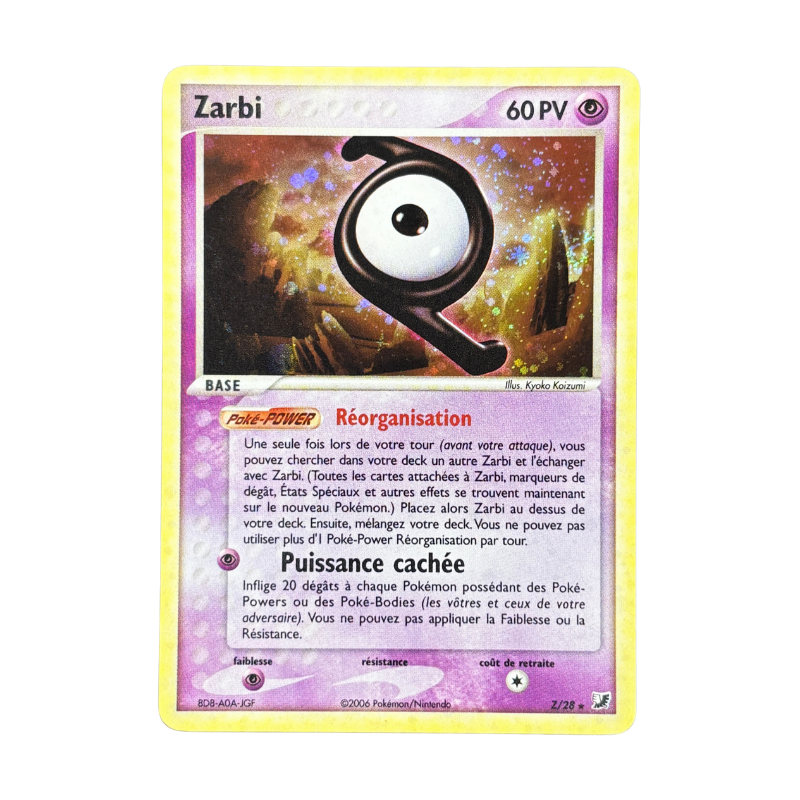 Zarbi Z Z/28 - Forces cachées - MINT