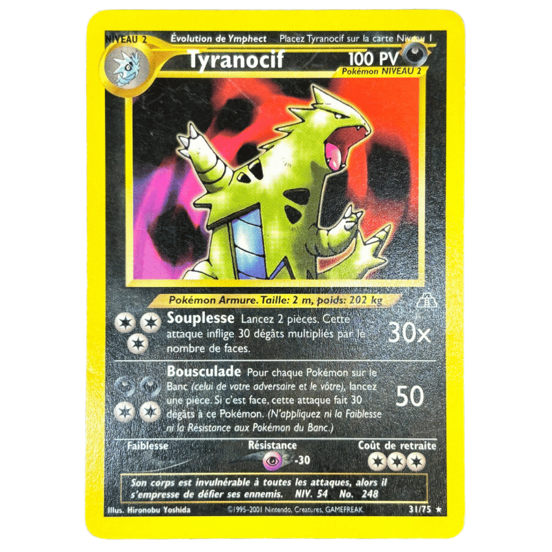 Tyranocif 31/75 - Neo Discovery - NM