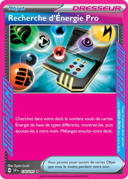 Recherche d'Énergie Pro 176/191 - Étincelles Déferlantes