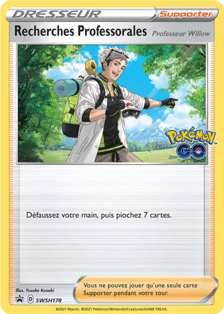 Recherches Professorales P.. SWSH178 - Promo SWSH