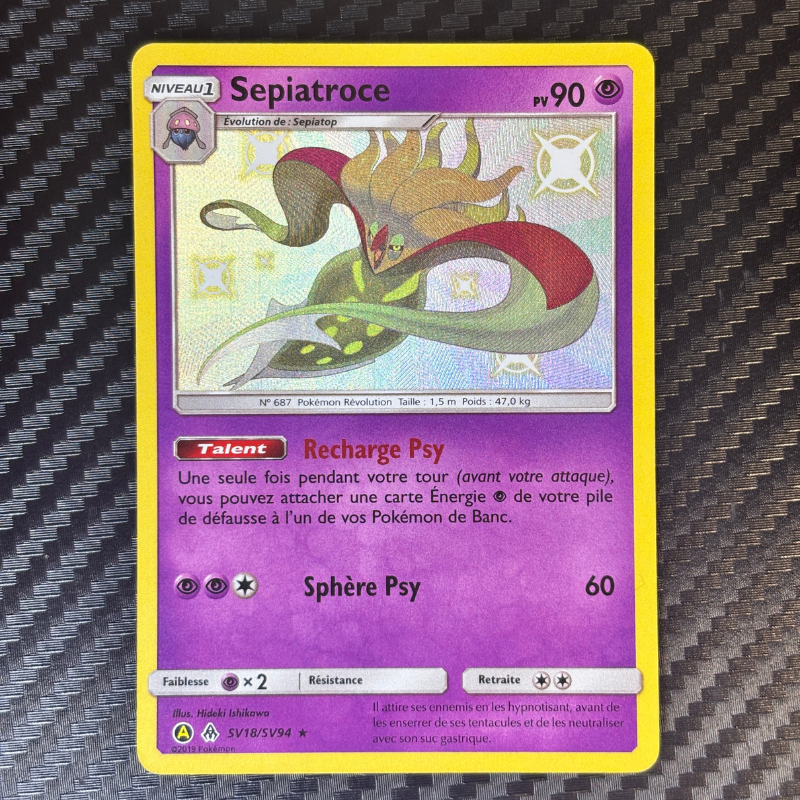 Sepiatroce sv18/sv94 - Destinées Occultes- NM