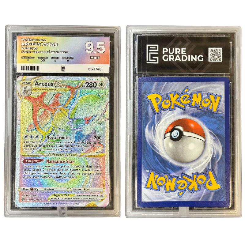 Arceus Star 176/172 - Pure Grading 9.5