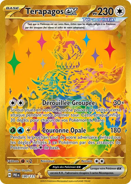 Terapagos-ex 180/131 - Évolutions Prismatiques