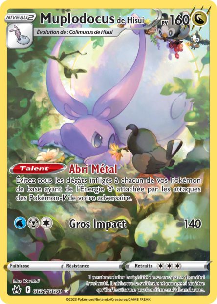 Muplodocus de Hisui GG21/GG70 - Zénith Suprême