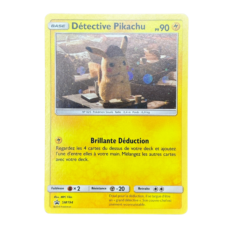 Détective Pikachu SM194 - Promo Soleil & Lune - MINT