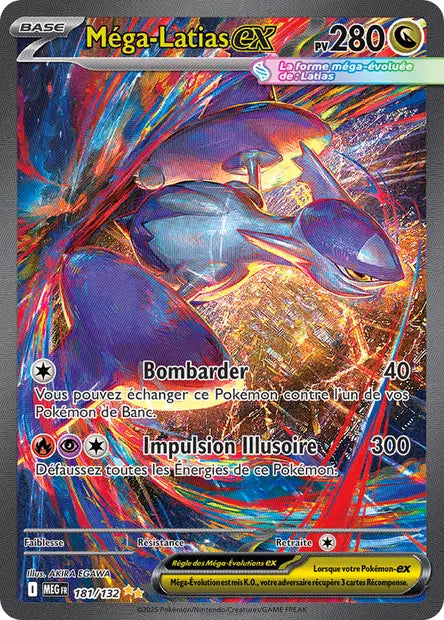Méga-Latias ex 181/132 Méga-évolution