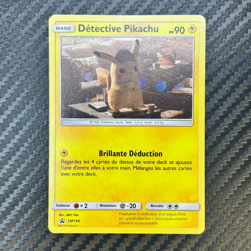 Détective Pikachu SM194 - Promo Soleil & Lune - MINT