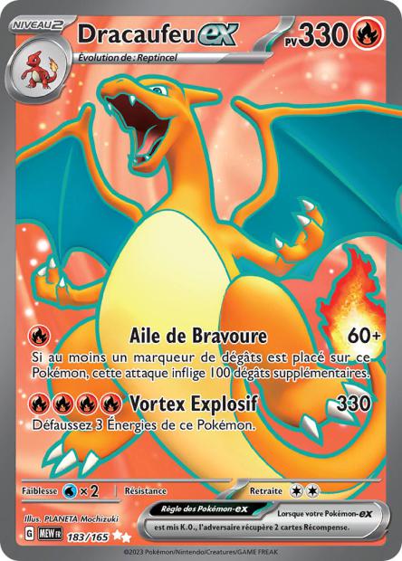 Dracaufeu-ex 183/165 - 151