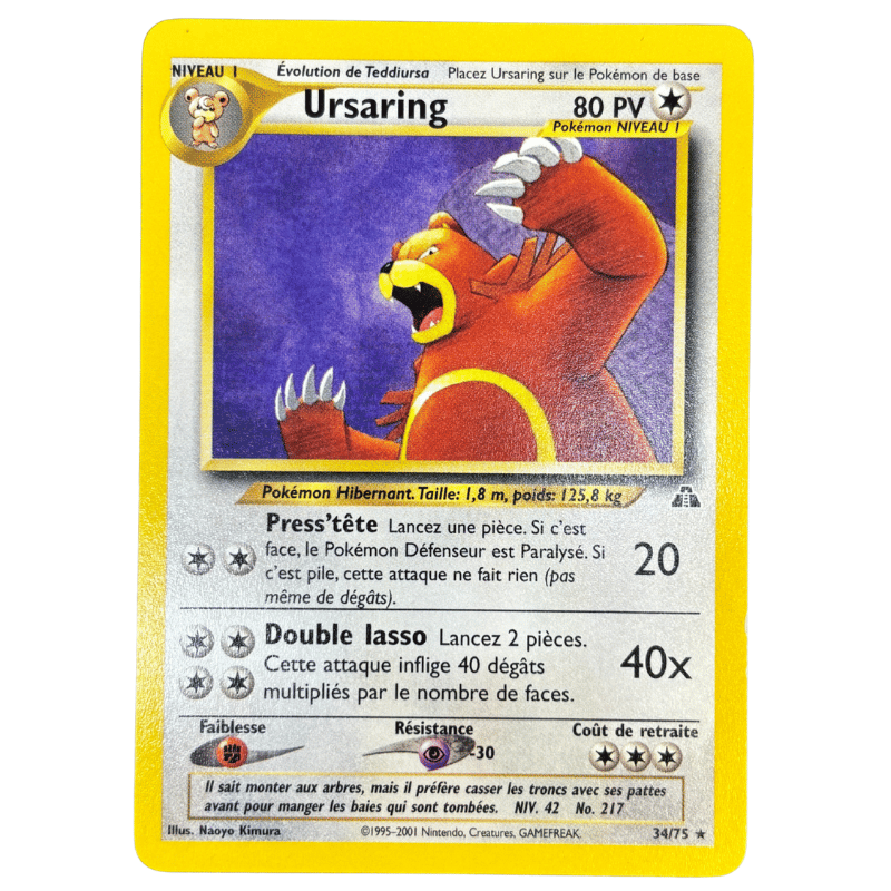 Ursaring 34/75 - Neo Discovery - NM