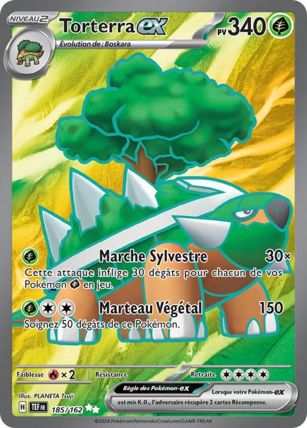 Torterra-ex 185/162 - Forces Temporelles