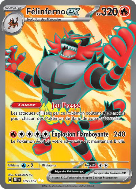 Félinferno-ex 187/162 - Forces Temporelles