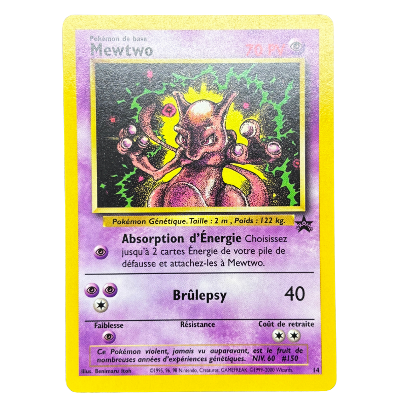 Mewtwo promo Black Star 14 - NM