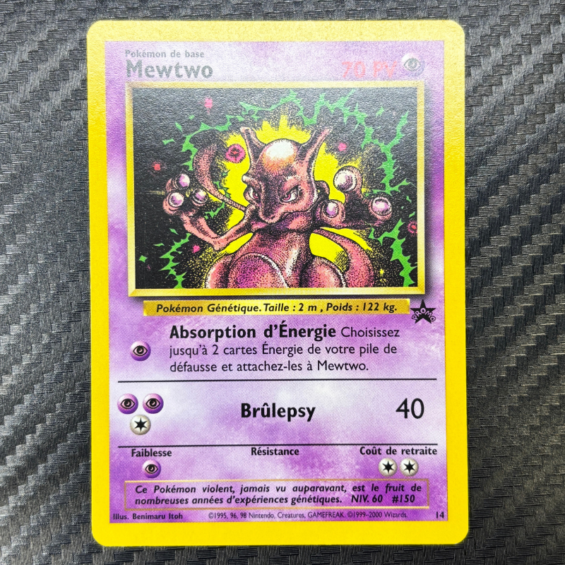 Mewtwo promo Black Star 14 - NM