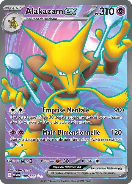 Alakazam-ex 188/165 - 151