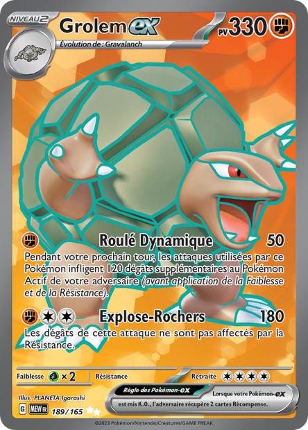 Grolem-ex 189/165 - 151