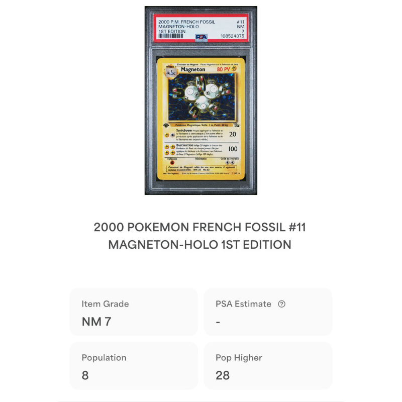 Magneton ED1 11/62 - gradée PSA 7